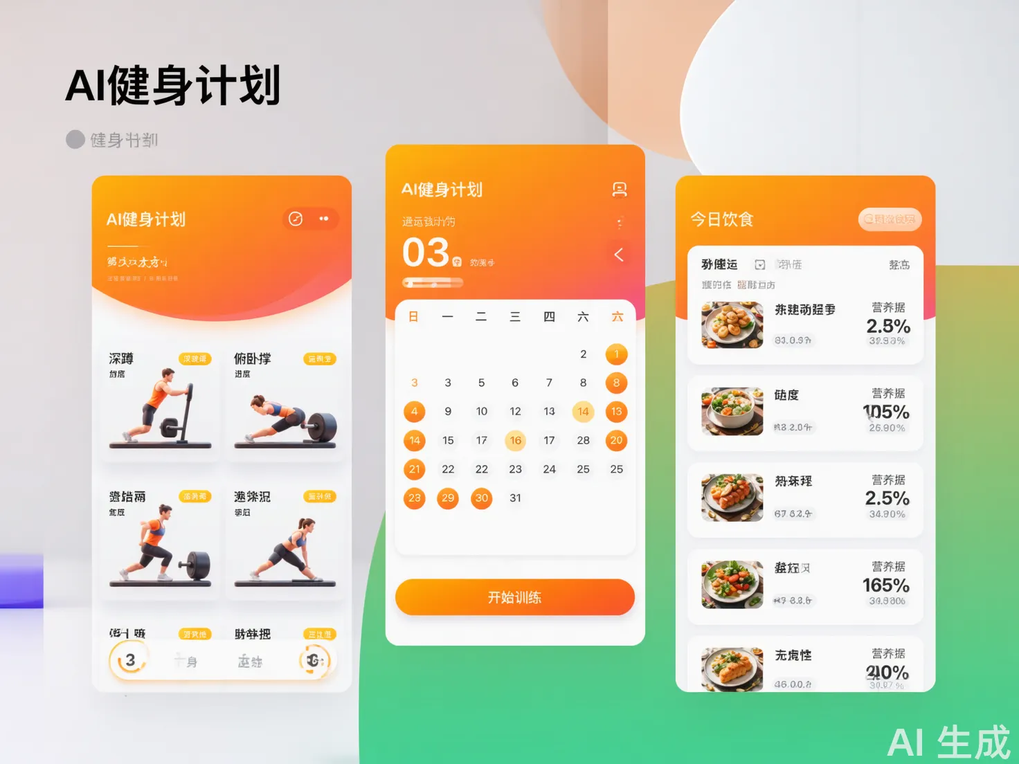 AI 健身与运动计划