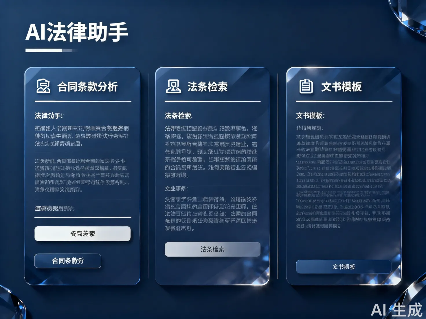 AI 法律与合同助手