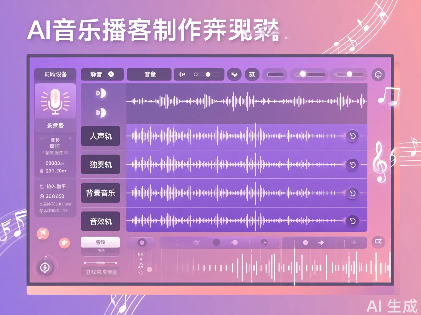 AI 音乐与播客