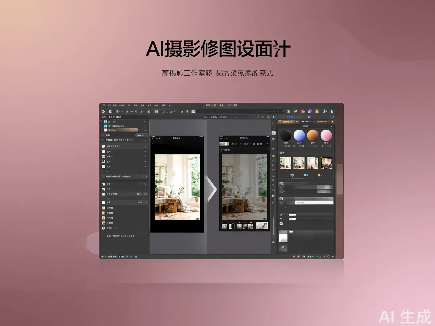 AI 摄影修图与头像
