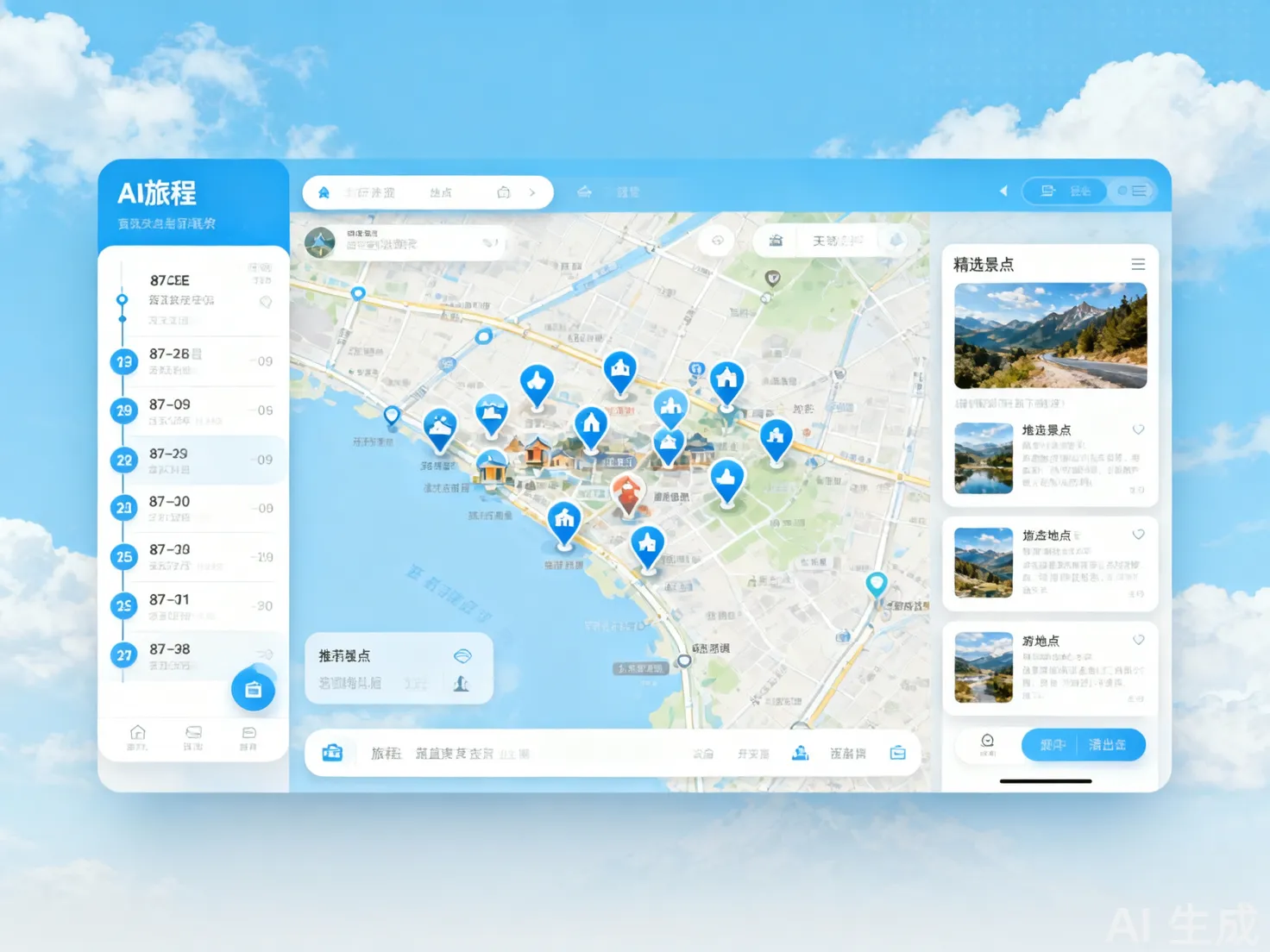 AI 旅行规划