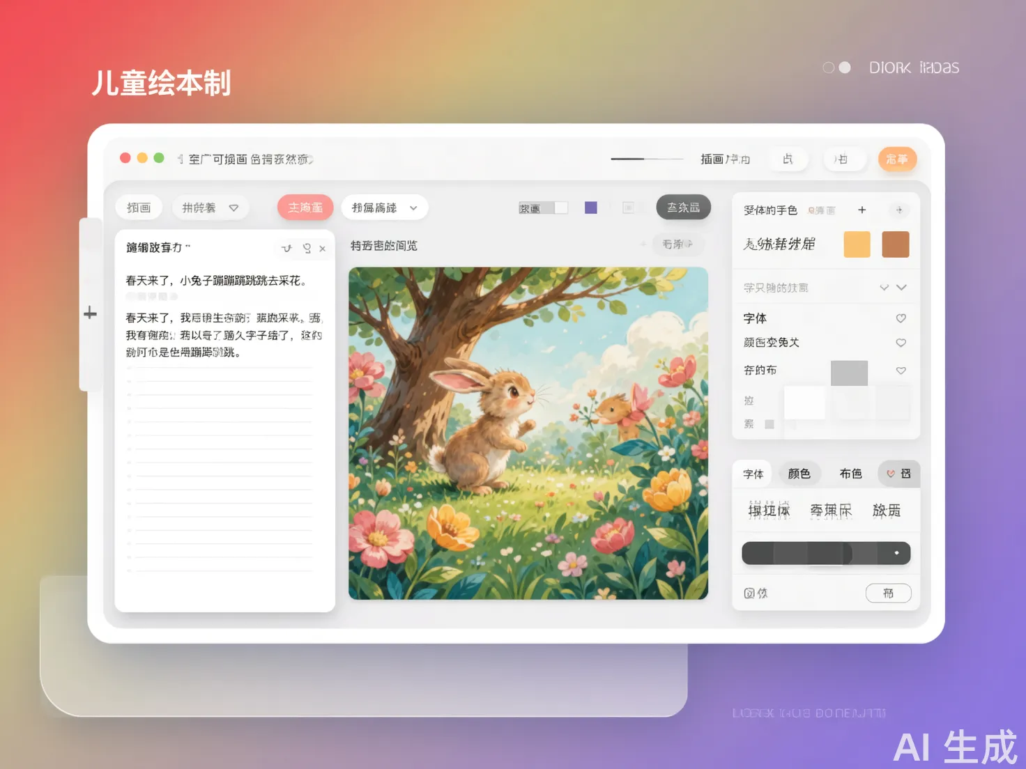 免费 AI 儿童绘本制作|DeepSeek+即梦AI+Canva 零成本做有声绘本
