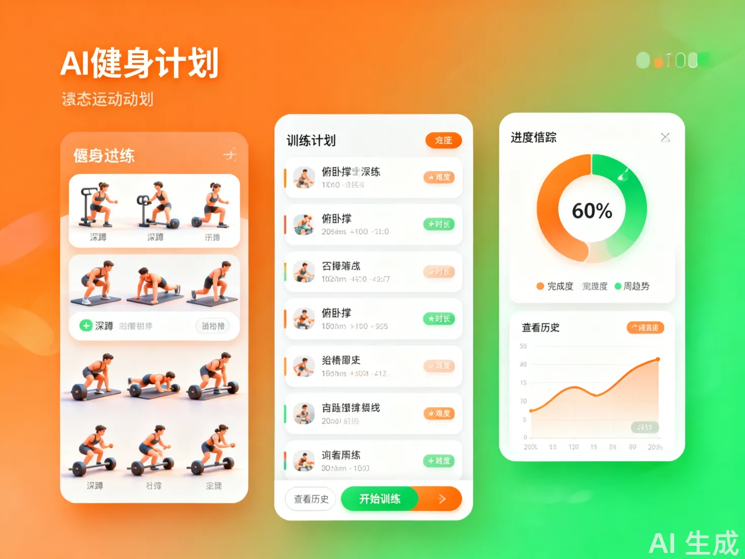 AI 健身计划｜从训练到饮食