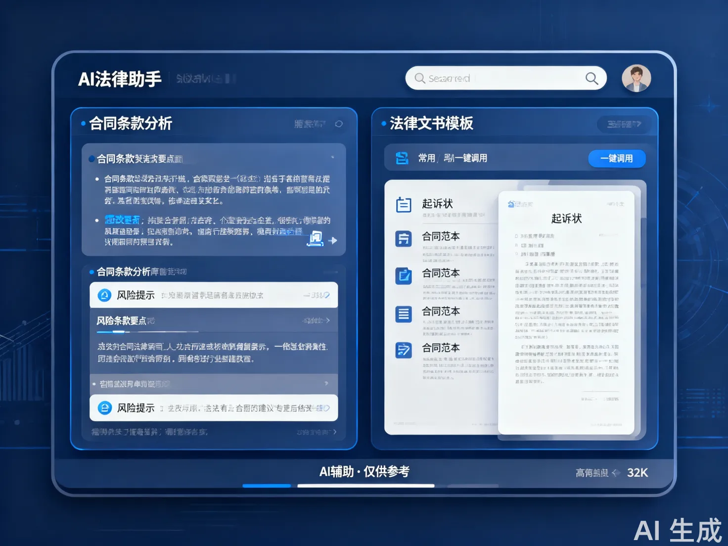 AI 法律辅助|从合同审查到法律咨询