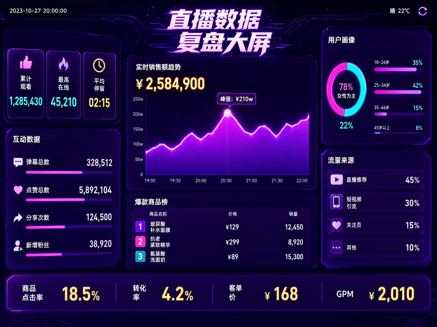 免费 AI 直播运营|DeepSeek+豆包+剪映 零成本搞定直播场控与数据分析