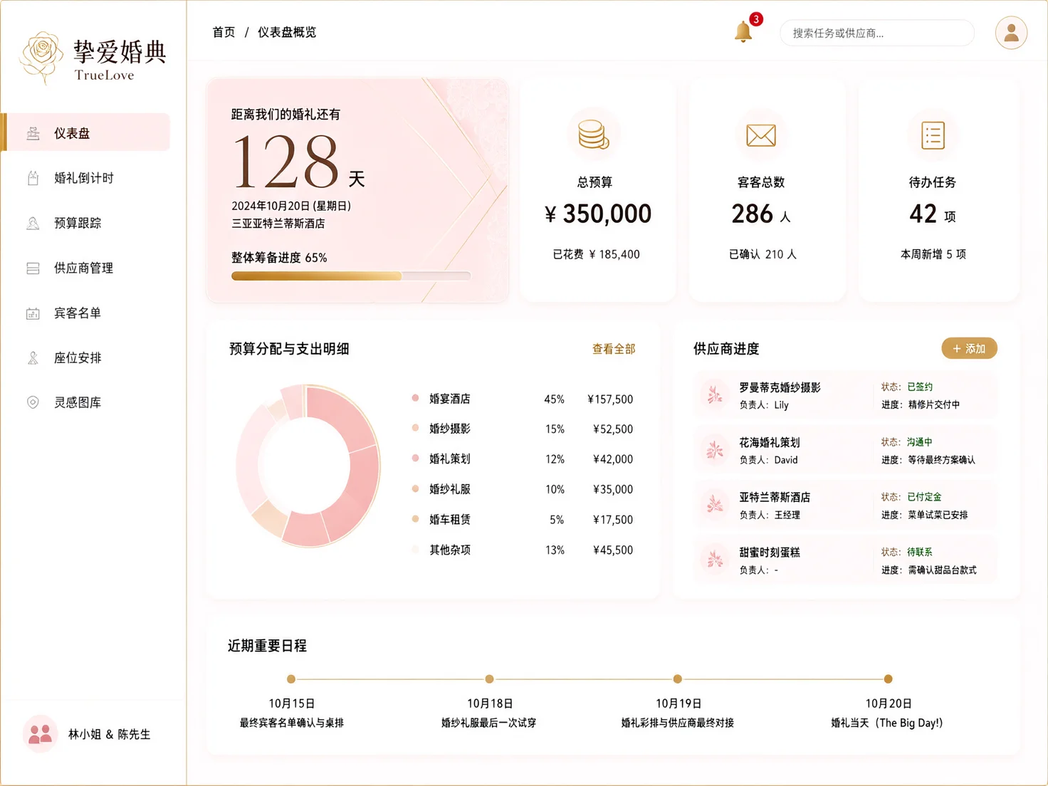 免费 AI 婚礼策划｜DeepSeek+即梦AI+Canva 零成本打造梦中婚礼